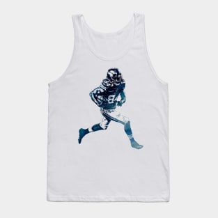 Football Player EPIC abstract stencil style for all the gridiron fans Tank Top